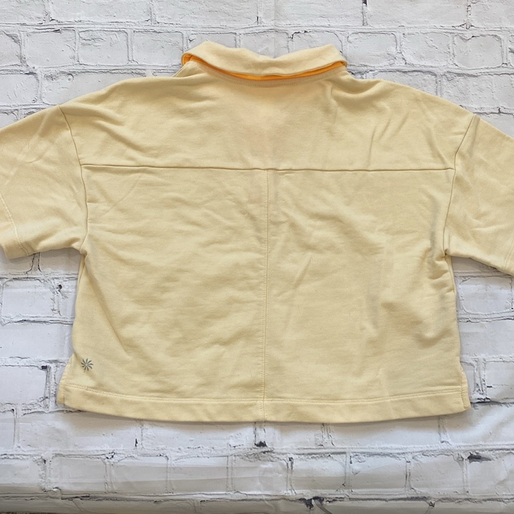 Athleta Girl Retrochill Oversized MIDI Polo Shirt - Picture 8 of 13